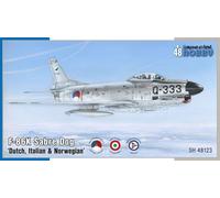 Special Hobby 100-SH48123 - 1:48 F-86K Sabre Dog 'Olandese, Italiano E Norvegese