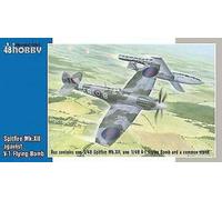 Special Hobby 100-SH48192 - 1:48 Spitfire Mk.xii Against V-1 Flying Bomb - Nuovo