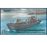 Special Hobby 100-SN72007 1:72 Set Kit Nave Dragamine WWII - Scafo da Guerra