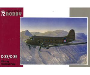 Special Hobby SH72176 - C-33 / C39 US Army Transport Plane 1/72 - 72176