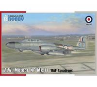 Special Hobby SH72437 A.W. Meteor NF Mk.11 'RAF Squardrons' 1:72 modellismo