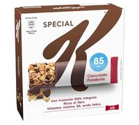 Special K Barrette di Cereali al Cioccolato Fondente con Frumento 100% Integrale, 129g