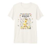 Special Needs Mom Autism Caregivers Cute Mama Duck Maglietta Premium