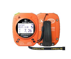 SPECIAL PIE Shot Timer per Tiro Sportivo - Shooting Timer per allenamento e gara, Range Officer Timer compatibile USPSA, IPSC, IDPA, Steel Challenge, PRS & CAS（Arancione）