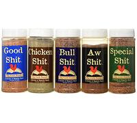 Special Shit - Shit Load Big Five Sampler (Pack of 5 Seasonings with 1 Each of Bull, Special, Good, Aw and Chicken)