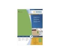 Speciale Herma - Etichette di carta Matt permanentemente autoadesivo - Green - A4 (210 x 297 mm) 100 etichette (100 fogli x 1) NEW
