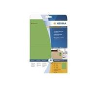 Speciale Herma - Etichette di carta permanentemente autoadesivo - Verde - 199,6 x 143,5 mm 40 pezzi. (20 fogli x 2) (4499) NEW