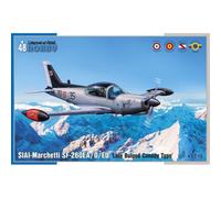 SPECIALE HOBBY 48215 MODELLO SIAI-MARCHETTI SF-260EA/D/EU TARDE BULGED CANOPY TY