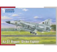 SPECIALE HOBBY 72378 MODELLO AEREO AJ-37 VIGGEN ""STRIKE FIGHTER"" 1/72