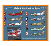 SPECIALE HOBBY 72451 MODELLO SIAI-MARCHETTI SF-260 CONFEZIONE DUO E LIBRO 1/72