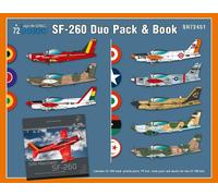 SPECIALE HOBBY 72451 MODELLO SIAI-MARCHETTI SF-260 CONFEZIONE DUO E LIBRO 1/72