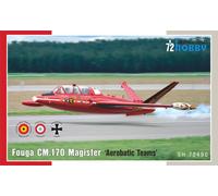 SPECIALE HOBBY 72490 MODELLINO AEREO FOUGA CM.170 MAGISTER ""SQUADRE ACROBATI...