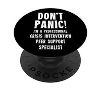 Specialista del supporto tra pari di intervento di crisi PopSockets PopGrip Adesivo