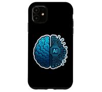 Specialista dell'ingegnere dell'intelligenza artificiale del cervello AI umano Custodia per iPhone 11