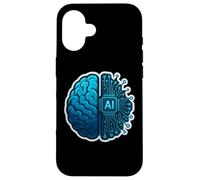 Specialista dell'ingegnere dell'intelligenza artificiale del cervello AI umano Custodia per iPhone 16