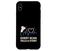 Specialista di scansione per immagini diagnostiche a ultrasuoni Tech Custodia per iPhone XS Max