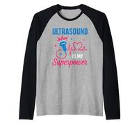 Specialista di scansione per immagini diagnostiche a ultrasuoni Tech Maglia con Maniche Raglan