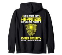 Specialista di sicurezza informatica Tecnico IT Happiness Hacking Felpa con Cappuccio