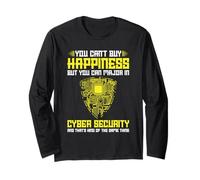 Specialista di sicurezza informatica Tecnico IT Happiness Hacking Maglia a Manica
