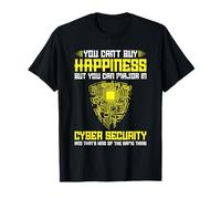 Specialista di sicurezza informatica Tecnico IT Happiness Hacking Maglietta