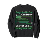 Specialista programmatore di sicurezza informatica canta come hacking Felpa