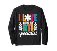 Specialista RTI I Love Being Response Intervention Teacher Maglia a Manica