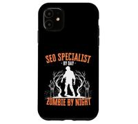 Specialista SEO di Day Zombie di notte Divertente Halloween Raccapricciante Custodia per iPhone 11
