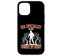 Specialista SEO di Day Zombie di notte Divertente Halloween Raccapricciante Custodia per iPhone 12/12 Pro