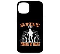 Specialista SEO di Day Zombie di notte Divertente Halloween Raccapricciante Custodia per iPhone 13