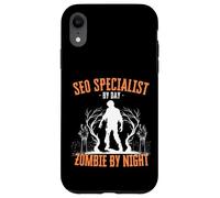 Specialista SEO di Day Zombie di notte Divertente Halloween Raccapricciante Custodia per iPhone XR