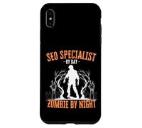 Specialista SEO di Day Zombie di notte Divertente Halloween Raccapricciante Custodia per iPhone XS Max