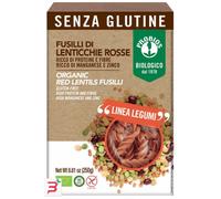 PROBIOS Specialit 100% Legumi - Fusilli di Lenticchie Rosse, 250 grammi