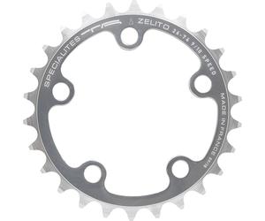 Spécialités TA Zelito Triple 74 Pezzi, Corona 8/9/10 velocità Unisex, Argento, I