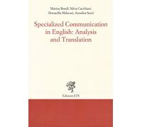 Specialized communication in english: analysis and translation