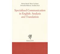 Specialized communication in english: analysis and translation