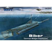 SpecialNavy Sottomarino Midget Tedesco Biber 1:72