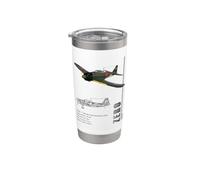 Specifiche del caccia A6M Zero (giapponese) Bicchiere termico in acciaio inox doppia parete