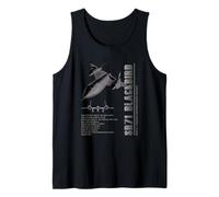Specifiche del velivolo SR71 Blackbird Canotta