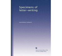 Specimens of letter-writing