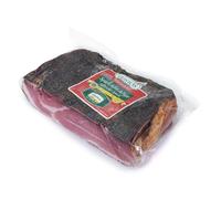 ""Speck Alto Adige IGP” - Gustos. Metà baffa 2,2 Kg. Affumicato e stagionato. Sottovuoto