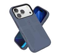 Speck CANDYSHELL Grip +MS - Custodia per iPhone 17 Pro, colore blu misterioso/denim sbiadito, impugnatura protettiva sottile, protezione contro le cadute, compatibile con MagSafe