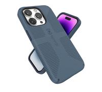 Speck Prodotti Candyshell Grip Custodia per iPhone 14 Pro, modello da 6,1 pollici, compatibile con MagSafe, Mystery Blue/Faded Denim