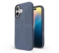 Speck CandyShell - Custodia aderente per iPhone 16, sottile, MagSafe, blu misterioso/denim sbiadito