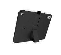 Speck Custodia e supporto per tablet iPad da 10,9 pollici, resistente ai graffi, protezione dalle cadute e cavalletto a sgancio rapido, per iPad 10a generazione 2022, StandyShell nero/bianco