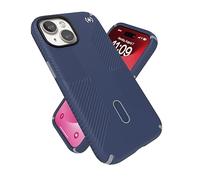 Speck Custodia per iPhone 15 - ClickLock antiscivolo Interlock, compatibile MagSafe, presa di protezione contro le cadute, per iPhone 15, iPhone 14, iPhone 13-6,1 pollici, custodia per telefono