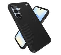 Speck Custodia per Samsung Galaxy S25 Plus, protezione da cadute da 4,3 m, impugnature antiscivolo, custodia per Samsung S25 Plus, lunetta rialzata e pulsanti migliorati, impugnatura Presidio 2, nero