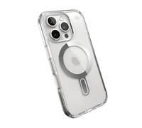 Speck Custodia per iPhone 16 Pro - MagSafe + ClickLock | Custodia sottile anti-ingiallimento con protezione contro le cadute e lunetta rialzata | Custodia antigraffio da 6,1 pollici | Presidio -