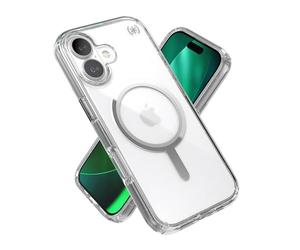 Speck iPhone 17 Presidio Perfect Clear con MagSafe