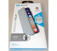 Speck Presidio Custodia Folio + Schermo Privacy & Slot Scheda per IPHONE X & XS
