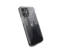 Speck Presidio Perfect Clear Grip Custodia Trasparente con Impugnature Antiscivolo per iPhone 12 Mini